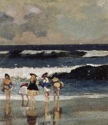 Winslow Homer Detail from on the Beach Germany oil painting artist